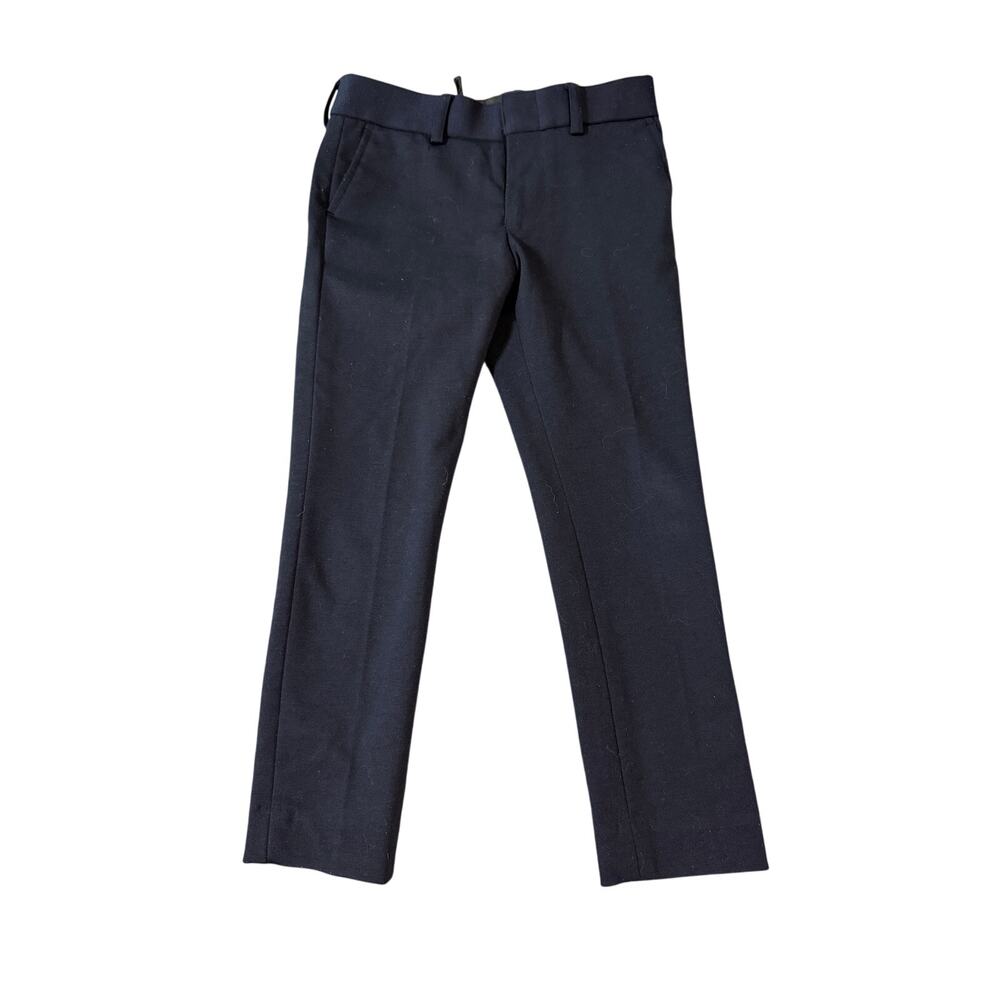T.O. Collection Stretch Size 5SK Navy‎ Blue Dress Pants Formal Uniform Straight